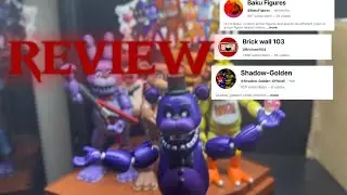 Reviewing all funko wave 1 FNAF figures ft @BakuFigures @Shadow-Golden-Officiell @Brickwall103 