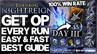 Elden Ring Nightreign - How to Get OP Fast EVERY Run - Best EASY Wins Guide, Early Level 15 & More!