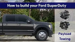 Конфигурации Ford SuperDuty 2022 года, двигатели, грузоподъемность и максимальная буксировочная с...