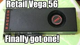 Retail MSI RX Vega 56 Unboxing & Overview (Finally)