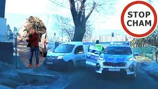 Zatrzymanie pijanego kierowcy w Bielsku-Białej #2145 Wasze Filmy