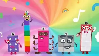 NUMBERBLOCK SATISFIYING VIDEO -  NUMBERBLOCKS SAND PAINTING NEMO FISH ADVENTURE ASMR