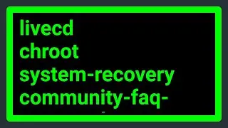 What's the proper way to prepare chroot to recover a broken Linux installation?