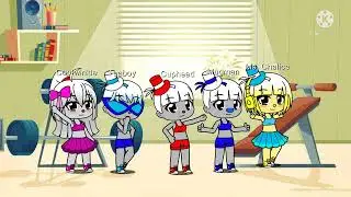 The Cuphead Crew in different styles (For Bugmaster06)
