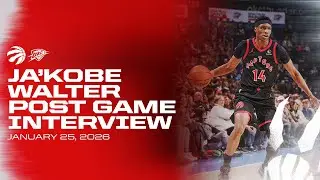 Ja'Kobe Walter | Post Game at Thunder | January 25, 2026