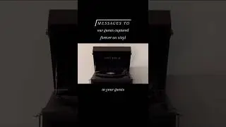 Unique Wedding Ideas - Preserve Your Wedding Memories on a Personalized Vinyl Record from F&ecirc;teFone