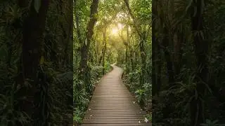 Nature Walk for Creative Inspiration | මගේ මල් නිර්මාණ වලට අදහස් සොයා ගිය නිහඬ ගමන 🌸🍃
