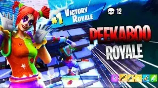 SOLO 12 KILL WIN |Insane Build Battles | Peekaboo Skin