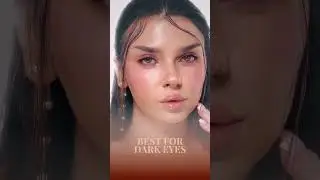 NEW Cocoa Brown Colored Contacts from Solotica | Supernatural Brown Lenses For Dark Eyes