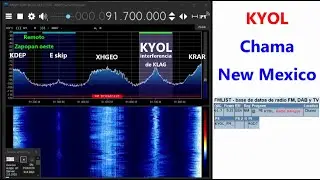 91.7 KYOL - Chama, New Mexico captada en Zapopan (oeste), M&eacute;xico