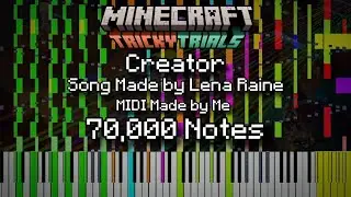 [Black MIDI] Lena Raine - Creator ~ 70k Notes | ZionBD MIDI