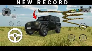 Mahindra Thar High Jamp New Record 3d Video New Game 🎮 RS CAR GEMAR 