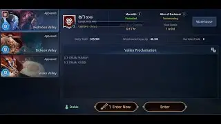 Mir4 Asia 42 Valley War | 363k Warrior POV| 3-0 FF vs HOF