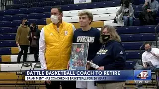 Battle basketball coach announces retirement