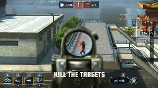 Sniper Fury - Kill the target and save the civilians in the city | HD PC Gameplay | Best Sniper Game