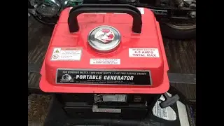 Storm Cat 700 Watt Portable Generator ......Will Not Start.!!!......Let's have a look.!!