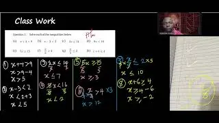 Grade 5 Math Solving Inequality