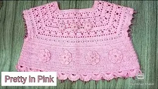Pretty in Pink | Crochet Yoke Tutorial | Crafting with Pink Yarn