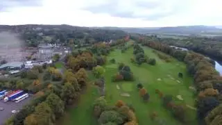 Hexham Tyne green with DJI PHANTOM 4 drone
