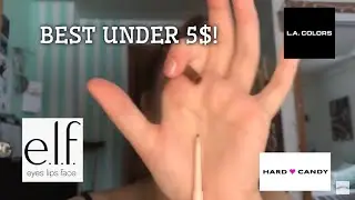 5 BEST BROW PRODUCTS UNDER 5$