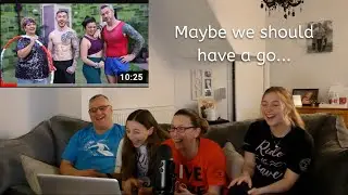 GYMNASTICS FAMILY REACTS TO FAMILY GYMNASTICS // Nile Wilson | Twist and Flip