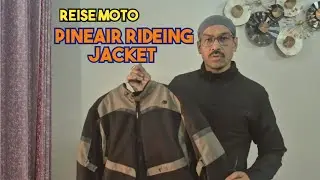 Pine air jacket || ride review comfort  safety #reisemoto  #bikerwings 