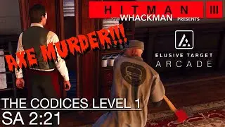 HITMAN 3 | The Codices | Level 1 SA 2:21 | No Loadout Axe Murder