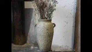 Rustic plant pots express Chinese pottery culture