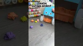 🗑️DIY Paper Trash robot✨!? #cutecrafts #papercraft #crafts #diy #cute #thingstodo
