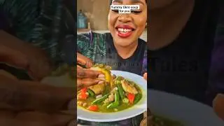 Yummy Tasty Okro Soup #okrosoup #shorts #youtubeshorts #viral #ai