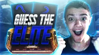 GUESS THE ELITE w/ COTTON! Advanced Supply Drop Elite Weapon CHALLENGE! (AW Guess the Elite)