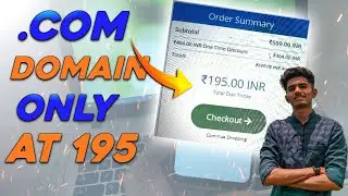 .com domain cheap price | .com domain only at 195 rs