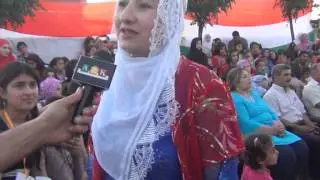 توزيع شهادات الصحة في قرية مرجة من قبل مركز روشن بدرخان