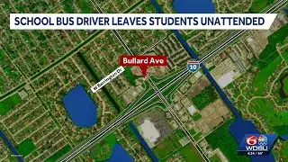 New Orleans Police Department searching for bus driver who left six students on bus
