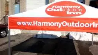 Promotional Tent for Ontario Seakayaking