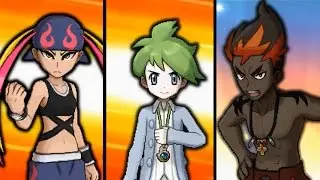 Pokemon Sun & Moon - Battle Tree: VS Wally, Kiawe and Plumeria