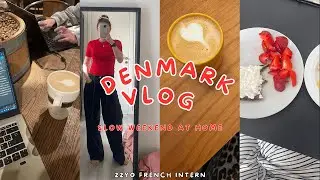 Denmark vlog | slow weekend in my life: healthy pancakes, slow morning & clothing haul