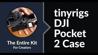 tinyrigs DJI Pocket 2 Case | For DJI Pocket 2 Creator's Bundle | Carry It All