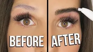 Getting My Eyebrows Tattooed!! Microblading