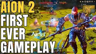 Реальный обзор игрового процесса AION 2 &mdash; внутриигровые кадры с третьей прямой трансляции NC + ан...