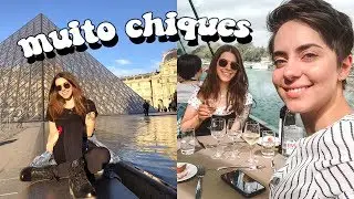 #2 PARIS - Museu Louvre, Almoço no Barco e Torre Eiffel | Mi Alves