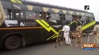 COVID-19 lockdown: Bus carrying stranded students from Kota reaches WB's Asansol