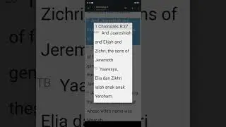 HOLY BIBLE 1 CHRONICLES 8:27 (BBE),(TB)