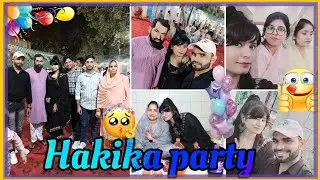 #vlog sister ke sasural gaye || hakika vlog || get to gather with my relatives || zeenat saifi vlog