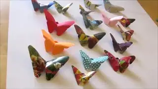 Art and Craft: How to make origami butterfly 2
