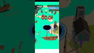 пробую игры от:VOODOO-Hole.io