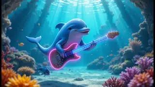 🐬 Dolphin Guitar Lullaby &ndash; Peaceful Warrior&rsquo;s 🎸 Ocean Dreams Sleep Music for Babies & Adults