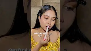 Glossy cherry blossom lips 🌸 #lipstick #lipstickhack #makeuptutorial #trending #viralmakeuptrends