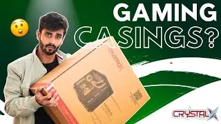 CrystalX Gaming Casings REVIEW and UNBOXING | LED Screen In A CASING?! | PAKISTAN