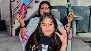 ASMR MY AUNT GIVE ME HEAD MASSAGE 💆‍♀️ 